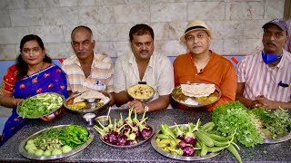 Tasty Rustic JOLADA ROTTI Veg Meal At BASAVESHWAR KHANAVALI Hubli  Rotti Making Secret Revealed [upl. by Lechar]