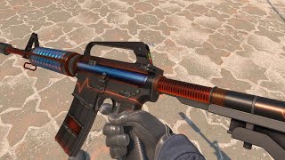 cs2 m4a1 silencer overvolt weapon inspect [upl. by Aihsad]