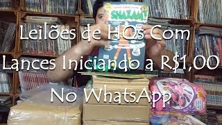 Grupo de Leilões de HQs no WhatsApp Com Laces Iniciando a R100 03 [upl. by Gilbert126]