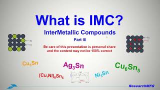 What is IMC Intermetallic Compounds part III Explain Alloy Eutectic in detail Revision [upl. by Rehtul]