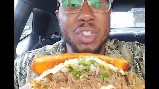 THE BEST BIRRIA GRILLED CHEESE IN SAN DIEGO‼️fyp entertainment foodreview birria tacotuesday [upl. by Nellir]