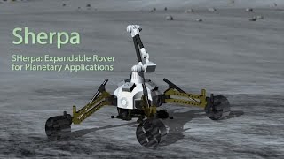 Sherpa Expandable rover for planetary applications [upl. by Enitsenrae973]