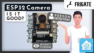 ESP32 Camera with Frigate  Night Vision Object and Person detection  DIY [upl. by Farmann]