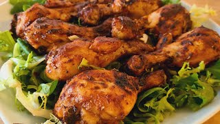 PIERNAS DE POLLO EN AIR FRYER  receta fácil y rica [upl. by Panthea]