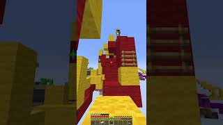 Funny Moments Minecraft Bedwars shorts minecraft minecraftbedwars [upl. by Baecher]