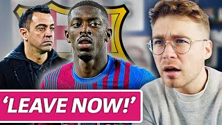 DEMBELE AND BARCELONA AT WAR [upl. by Afnin]