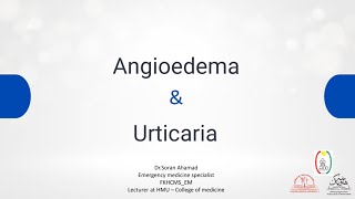 Angioedema amp Urticaria [upl. by Hembree455]