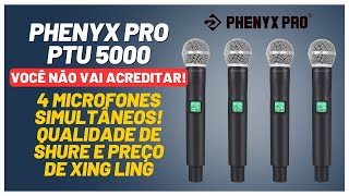 Microfone Phenyx Pro PTU5000  Construção IMPECÁVEL por um preço INACREDITÁVEL [upl. by Oznola849]