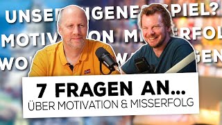 7 Fragen an  Über Misserfolge unser eigenes Brettspiel amp TrashTalk [upl. by Rimat]