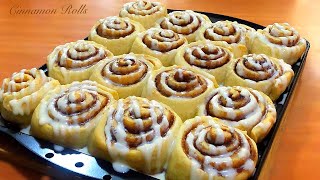 CINNAMON ROLLS Easy Recipe [upl. by Kendy245]