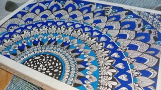 mandala art step by step [upl. by Odarnoc53]