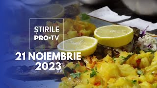 Știrile PRO TV  21 Noiembrie 2023 [upl. by Marleen]