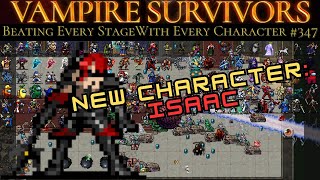 New Character Isaac Vampire Survivors Castlevania BESWEC 347 [upl. by Airetak]