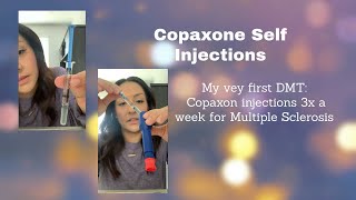 Copaxone self injection with Autoinjector [upl. by Nirret]