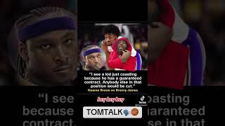 Kwame Brown questions Bronny James TOMTALK🗣️🏀 NBA House of Highlights ESPN First Take ￼ [upl. by Manlove]