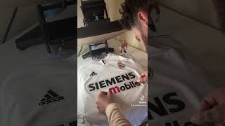 Real Madrid 2003 Beckham Football Shirt Restoration [upl. by Ayarahs661]