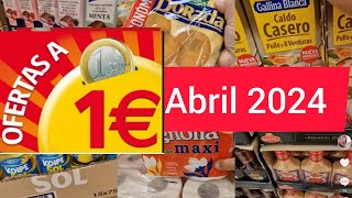 Todo a 1 euro Alcampo Abril 2024 compras [upl. by Ngo]