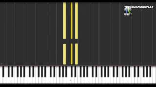 How to Play  Elisa quotQualcosa che non cèquot Tutorial Piano [upl. by Yelime640]