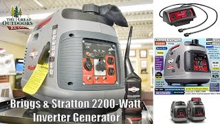 Briggs amp Stratton P2200 PowerSmart Series Inverter Generator Review The Great Outdoors RV Colorado [upl. by Yengac337]