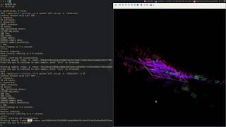 Lyft dataset lidar 3D visualization with mayavi [upl. by Eidolem]