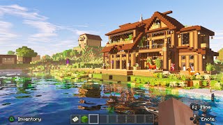 Minecraft Bedrock PS5 amp XBOX ShadersRTX Support [upl. by Eelarbed]