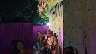 Shadi me jaimala ka video status wedding shadi love short video [upl. by Nodyarb]