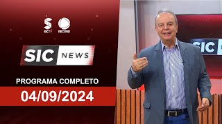 SIC News  04092024  Programa Completo [upl. by Dorthea111]