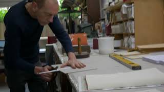 Bookbinding documentary Loogmans bookbindery Amsterdam our book binding history [upl. by Lamond]