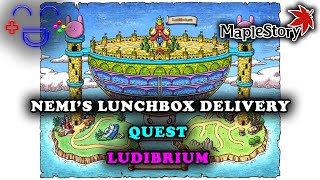 Nemis Lunchbox Delivery Ludibrium Maplestory Guide [upl. by Sibyl]