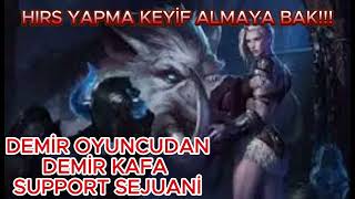 LOL GÜNLÜKLERİ  BRONZ IV TASODAN legend of legends OYNAYIŞLARI  SEJUANİ SUPPORT [upl. by Tye]