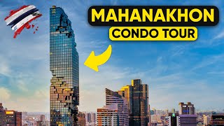 Mahanakhon Condo Tour  Ritz Carlton Residence [upl. by Eetsirk]