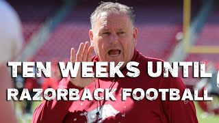 Ten Weeks Until Razorback Football [upl. by Sima347]