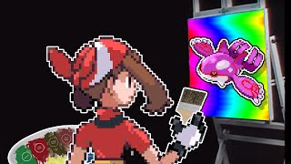 Trying to SHINY HUNT an IMPOSSIBLE Pokemon by Painting [upl. by Lietman661]