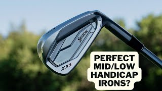 Review of the Srixon ZX5 irons from 2021 How good are these near perfect irons [upl. by Natassia]