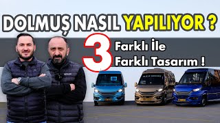 Dolmuş Nasıl Yapılıyor   3 Farklı İle 3 Farklı Tasarım  Iveco Daily HiMatic Otomatik Şanzıman [upl. by Rovert]