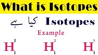 What is Isotopes in Urdu Hindi Lecture For 9th Class [upl. by Buck]