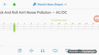 rock and roll aint noise pollution bass tab [upl. by Castorina555]