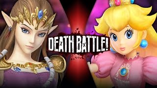 Zelda VS Peach  DEATH BATTLE [upl. by Jeunesse]