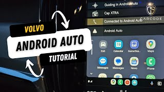 Volvo Android Auto  How to Use and Activate [upl. by Ihsoyim]