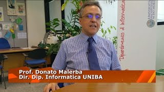 Prof Malerba Donato direttore dip Informatica UNIBA [upl. by Elora]