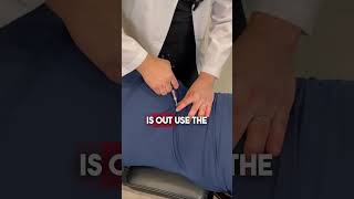 Activator Adjustment Method chiropractic chirocare backpainrelief chiro chiropractor [upl. by Zarihs]