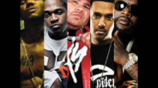 Dre Ft Rick Ross The Game Fat Joe PushaT amp Dirtbag  Chevy Ridin High remix W LYRICS [upl. by Clarissa7]