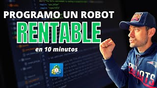 SENCILLO ✅ Cómo PROGRAMAR un BOT de TRADING en Metatrader 5 [upl. by Ratib277]