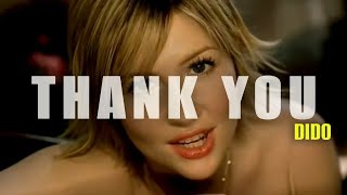 Dido  Thank You Lyrics [upl. by Gowon]