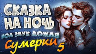 АУДИОКНИГА и Звук Дождя СУМЕРКИ  Прочтение перед сном для Успокоения ✦ 5 [upl. by Cato]