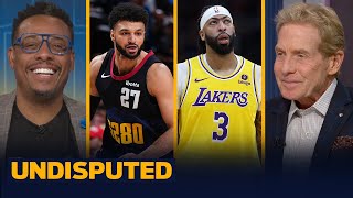 Lakers blow 20point lead vs Nuggets in Game 2 Murray hits Buzzer Beater over AD  NBA  UNDISPUTED [upl. by Guttery196]