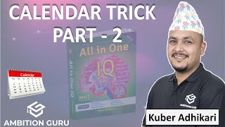 Calendar Part 2  Calendar Problem Tricks  Kuber Adhikari  ambitionguruloksewatayari [upl. by Elrod242]