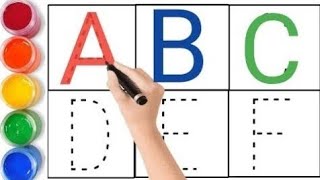 a for apple b for ball c for cat  abcd alphabets  phonics song  abcde  english varnamala abcd [upl. by Gabie]