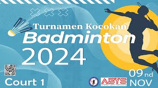 🔴Event Badminton Kocokan  GOR Bensar Arena  16 Besar SD Final  2024 [upl. by Adnuhsat]