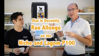 Dial in Decently Light roast Rao Allongés on the Niche  Lagom P100 with Square Miles Filter Blend [upl. by Enyt]